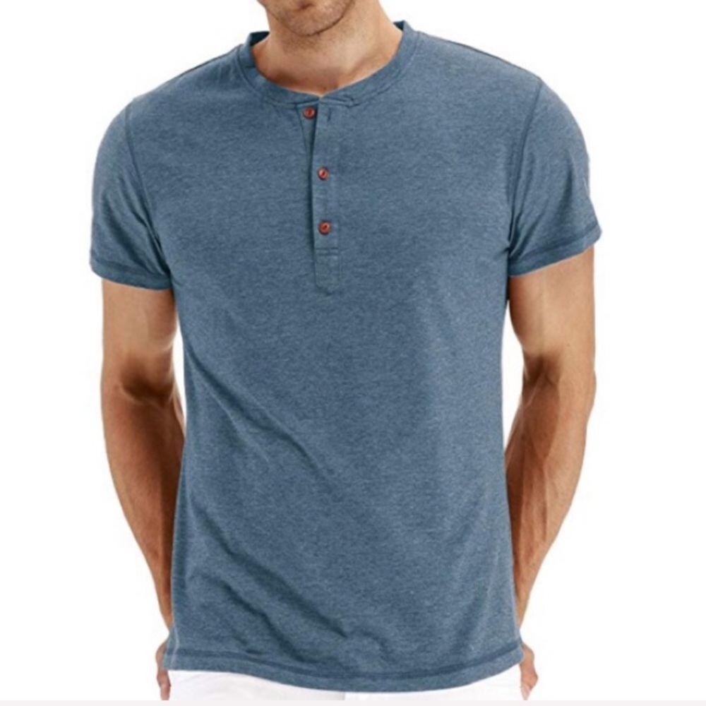 NWT Nitagut short sleeve Henley -XXL